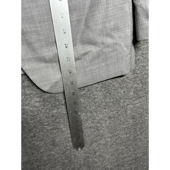 Ralph Lauren Blazer Mens 40R Gray Slim Fit Wool Black Label Sport Coat REAL NICE - Picture 3 of 10